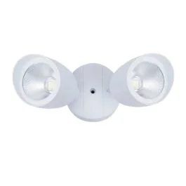 Naturaled 7672 (LED-FXBFD20/830/WH) LED Security Lights 120V 20W (50,000Hr) 1400L 3000K