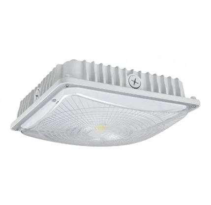 NaturaLED 9424 – FX10SCM59/840/WH – Slim Canopy – 10″ X 10″ – 59W – 4000K – 100-277V – 250W Equal – White