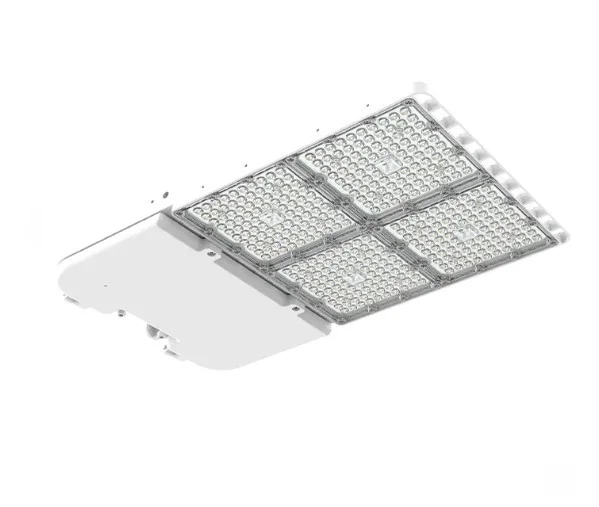 NaturaLED 9629 – FXSAL320/840/WH/T3 – Slim Area Light – 320W – 4000K – Lens Type III – 120-277V – 1,000-1,500W Equal – White