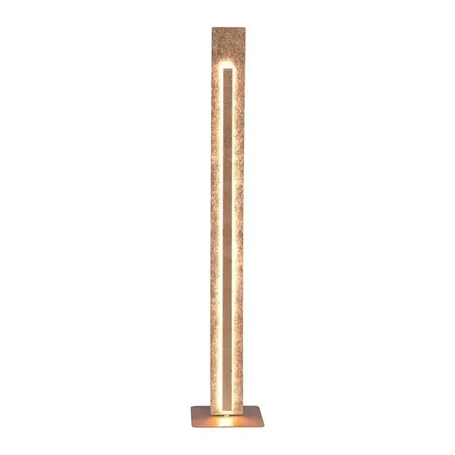 NEVIS Gold Leaf LED Floor Lamp