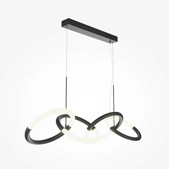 Node 4 Light Black with White Diffuser Bar Pendant Light