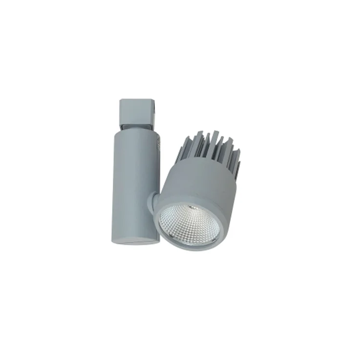 Nora Lighting NTE-845L930X15S Aiden LED Track Head, 120 VAC, 15W, 1400 Lumens, 3000K, Silver
