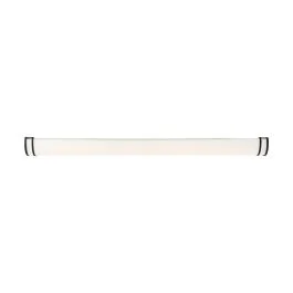 NUVO 62-1732 LED GLAMOUR 49 BL VANITY Glamour LED 49 inch; Vanity Fixture; Black Finish; CCT Selectable 3K/4K/5K