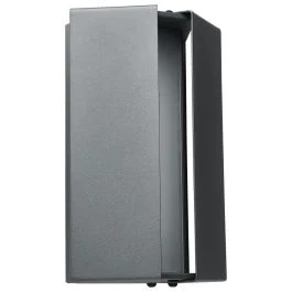 NUVO 62-247 (PEAK LED WALL SCONCE) Peak – LED Wall Sconce – CCT Selectable – Matte Gray Finish