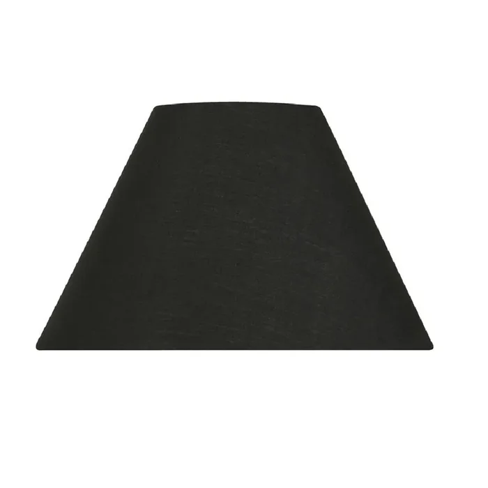Oaks S501/14 BK Black 14″ Vintage Cotton Coolie Lamp Shade