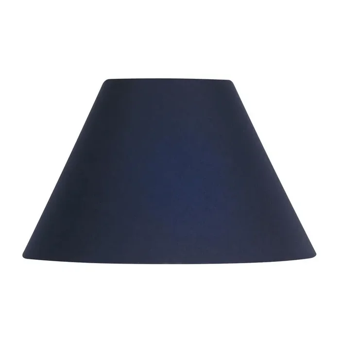 Oaks S501/14 NA Navy Blue 14″ Vintage Cotton Coolie Lamp Shade