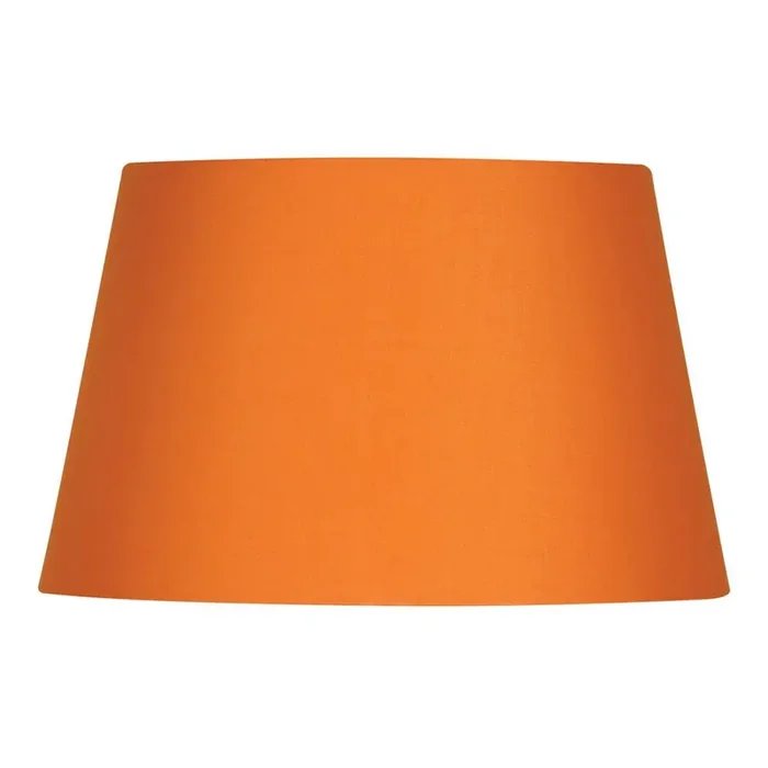 Oaks S901/14 ST Satsuma Orange 14″ Vintage Cotton Drum Lamp Shade