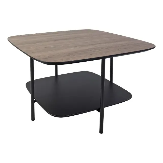 Oka Matt Black with Mocha Veneer Coffee Table