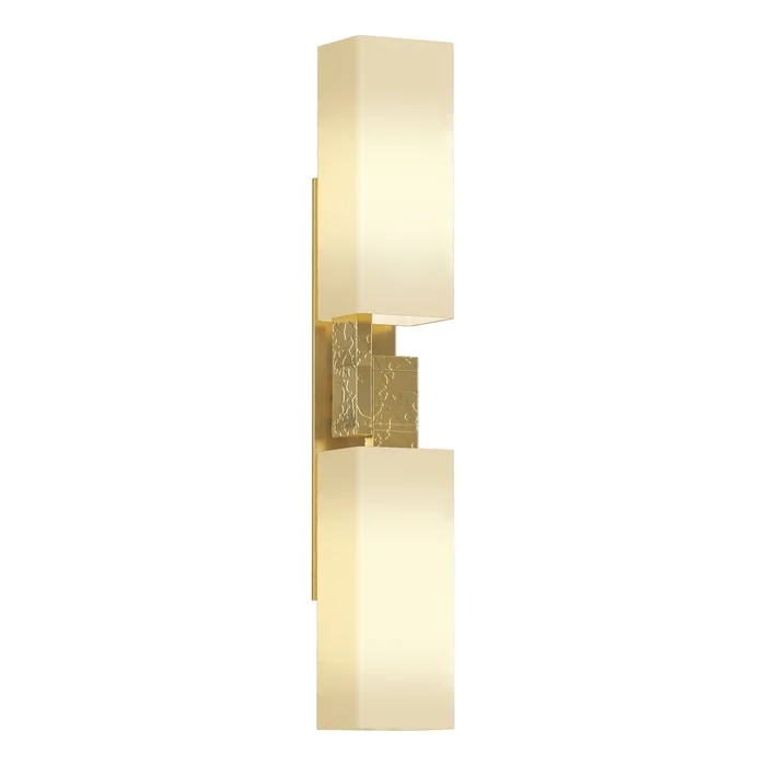 Ondrian Two Light Wall Sconce in Modern Brass (39|207801-SKT-86-GG0351)