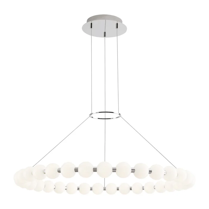 Orbet LED Chandelier in Polished Nickel (182|700OBT36N-LED927)