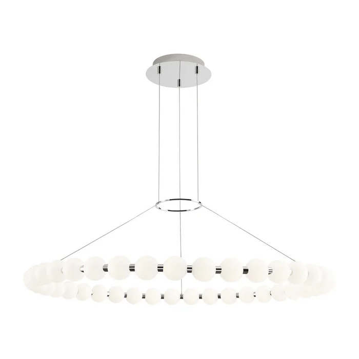Orbet LED Chandelier in Polished Nickel (182|700OBT42N-LED927)