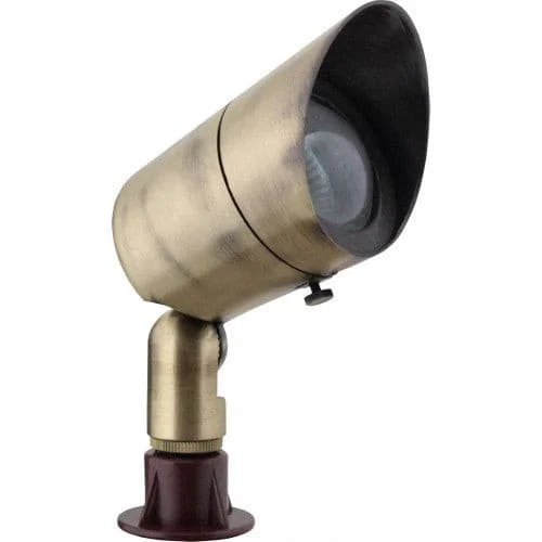 Orbit B126 12V Cast Brass Directional Landscape Light Fixture
