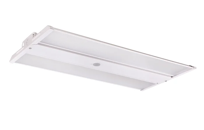 Oslo Compact Linear High Bay Fixture, 15,400 Lumens, Wattage and CCT Selectable, 120-277V