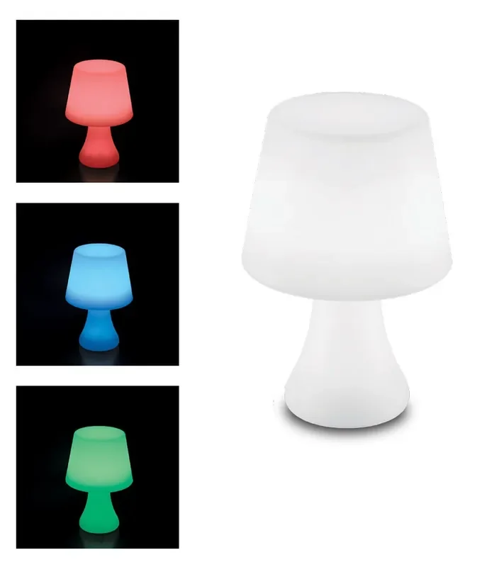 Outdoor Colour Changing Portable & Rechargeable Table Lamp