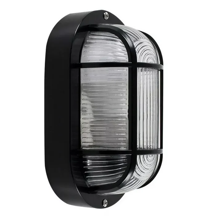 Outdoor Oval Bulkhead Wall Lights IP44Waterproof