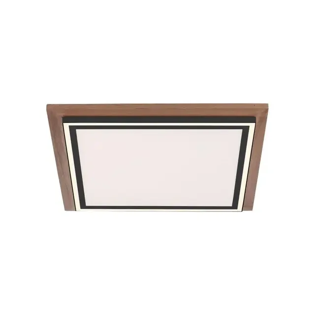 Palma 2 Light 53.4cm Natural Wood Ceiling Light