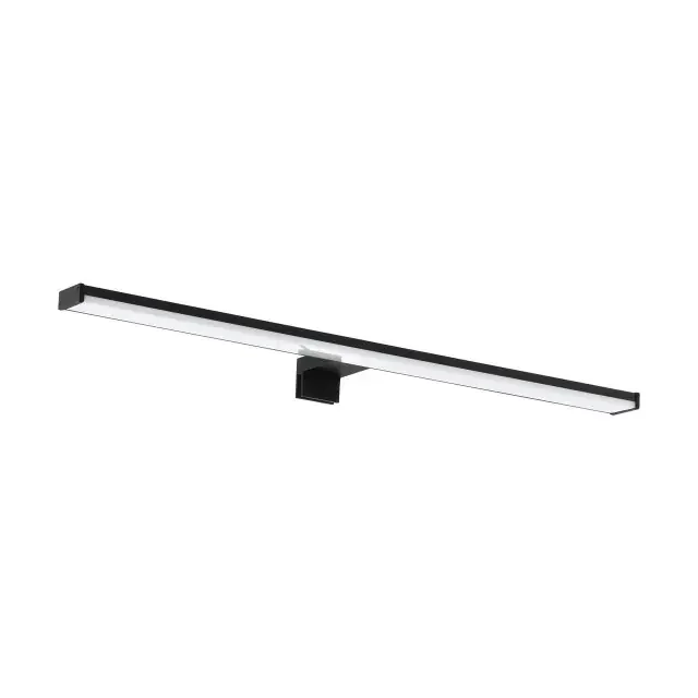 Pandella 2 Black with Opal IP44 LED Bathroom Wall Light