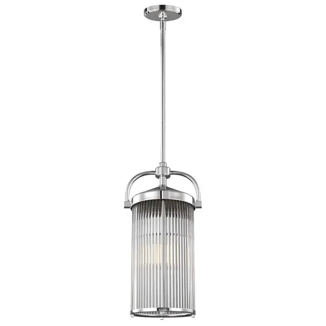 Paulson 3 Light Chrome IP44 LED Bathroom Pendant Light