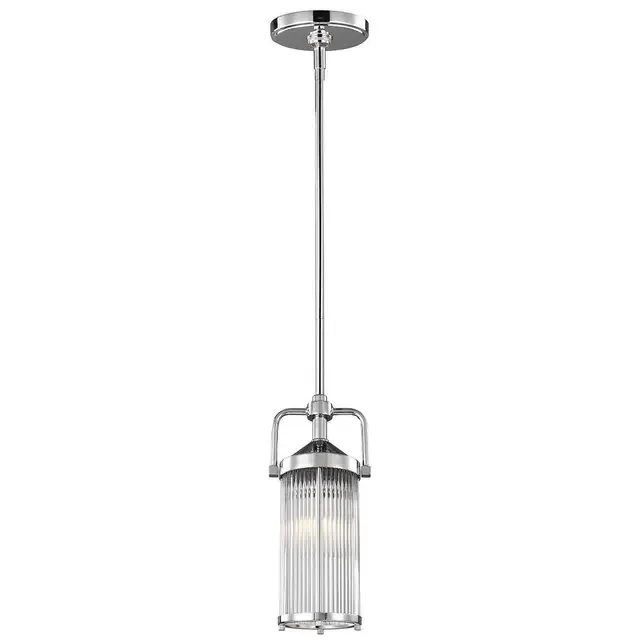 Paulson Chrome IP44 LED Bathroom Pendant Light