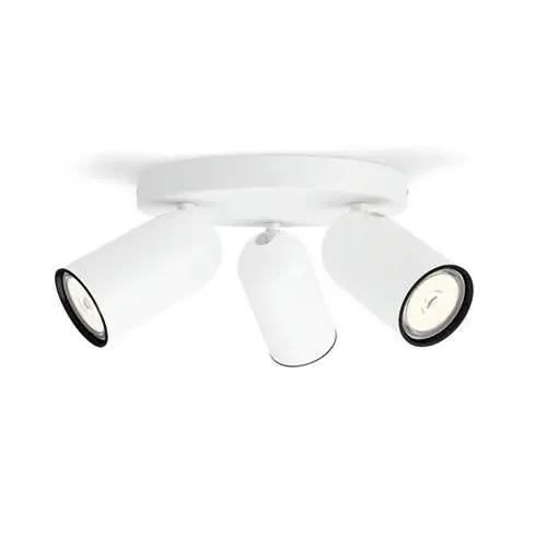 PHILIPS Pongee Triple Spot Ceiling Light – Ledkia