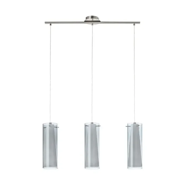 Pinto Nero 3 Light Pendant Light