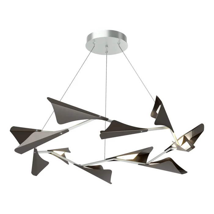 Plume LED Pendant in Vintage Platinum (39|135008-LED-STND-82-14)