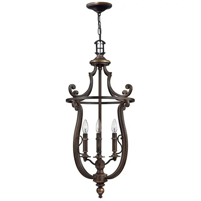 Plymouth 4 Light Olde Bronze Pendant Light
