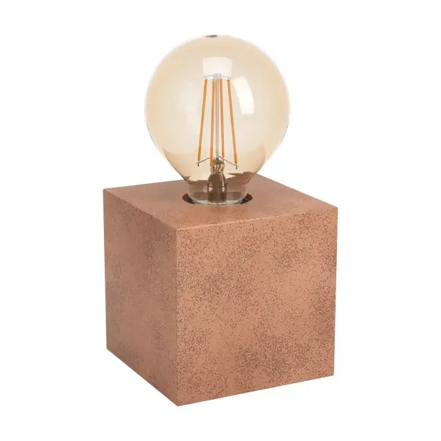 Prestwick 1 Rust Effect Table Lamp