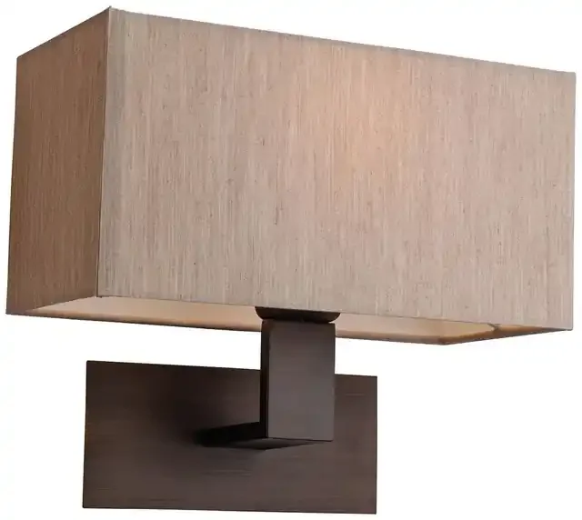 Princess Bronze with Oyster Shade Wall Light