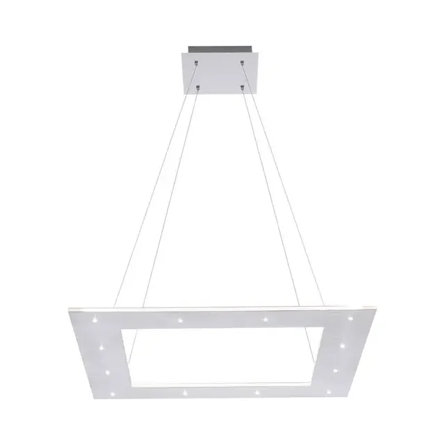 PURE-COSMO Aluminium 50x50cm Square Dimmable LED Pendant Light