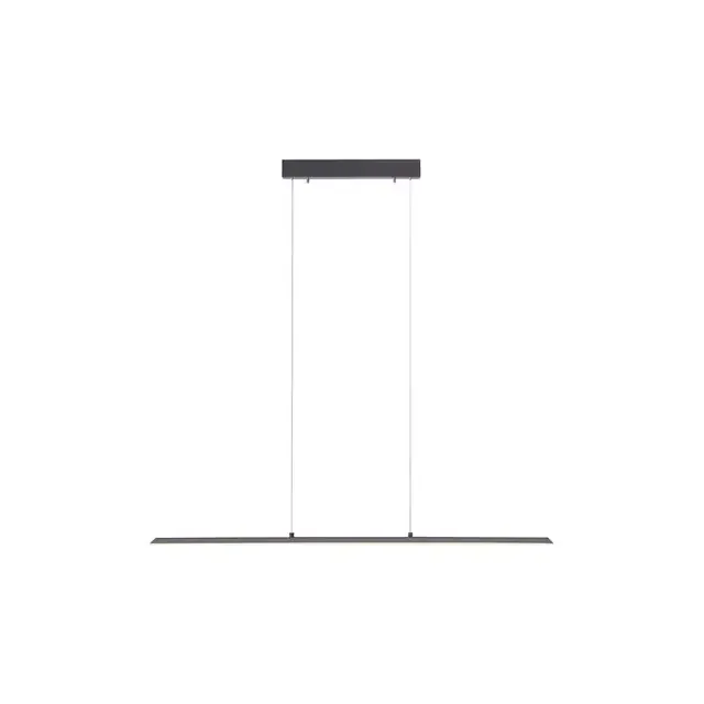 PURE-LITE 100cm Anthracite Dimmable Bar Pendant Light