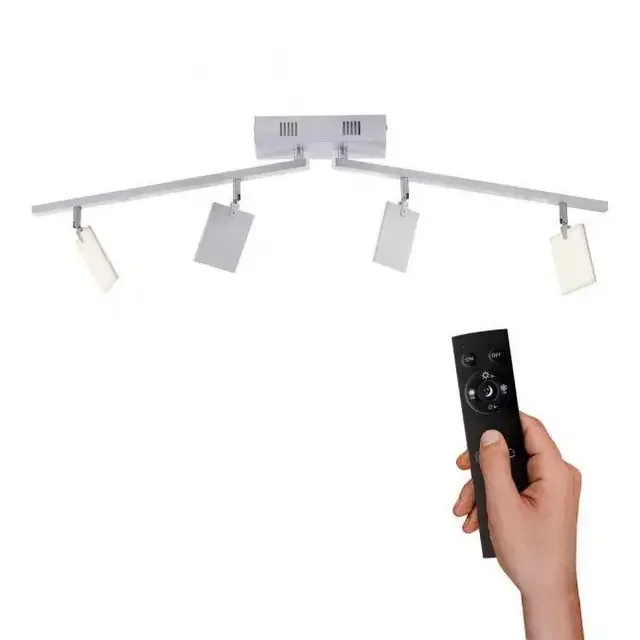 Pure Mira 4 Light Aluminium Bar Spotlight