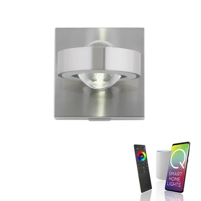 Q-MIA Aluminium Adjustable Smart LED Wall Light