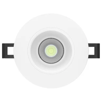 R3-15 3″ Recessed 15W 1000LM 90 CRI 5CCT Triac 120V Round White Smooth