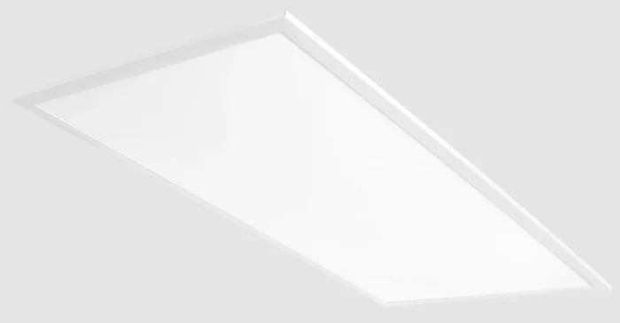 RAB Lighting EZPANHE2X4-30/D10 2′ x 4′ LED High Efficacy Edge-Lit Flat Panel, 120-277V, 0-10V Dimming, 30W, 5000K