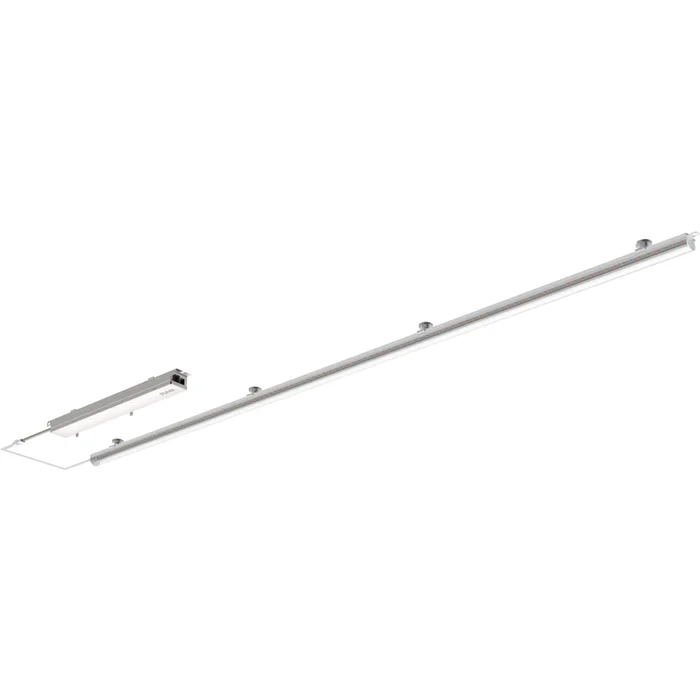 RAB Lighting RLB-4C Field-Adjustable Retrofit Light Bar, 4 Ft., Clear Domed Lens, 120-277V, 20/25/30W, 3000K/3500K/4000K/5000K/6500K