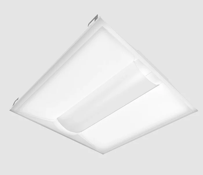 RAB Lighting SWISH34-2X2-29N/E2 2′ x 2′ LED Center Basket Troffer with Battery Backup, 120-277V, 29W, 4000K