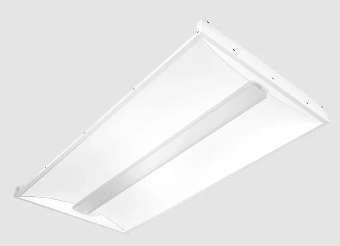 RAB Lighting SWISHFA-ISLAND2X4 2′ x 2′ Field Adjustable LED Island Center Basket, 120-277V, 29/29/49W, 3500K/4000K