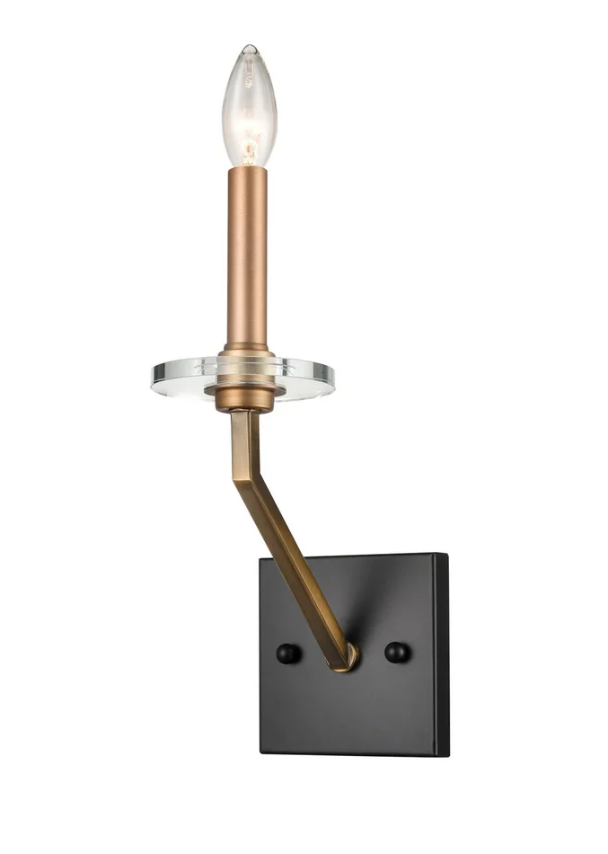 Raleigh LED Wall Sconce in Black Brushed Brass (405|331-1W-BBG-BB-C35-LED)