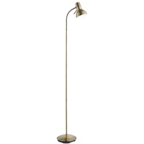 Reading Floor Lamp – Antique Brass (0711AMA76605)