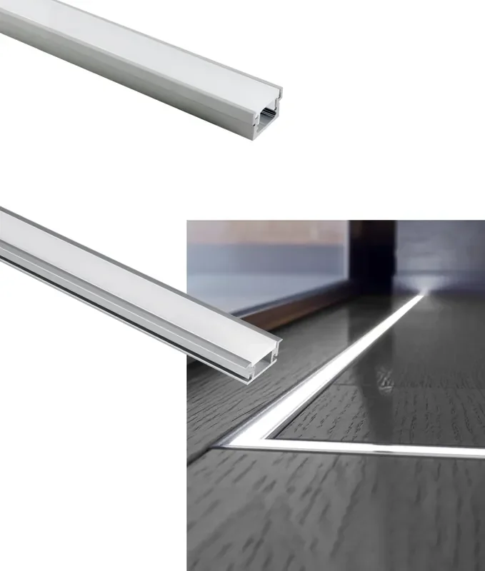 Recessed Floor LED Profile – Suitable For Foot Traffic IP67