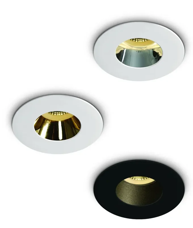 Recessed Mains Spot Light – Deep Recess in 3 Finish Options