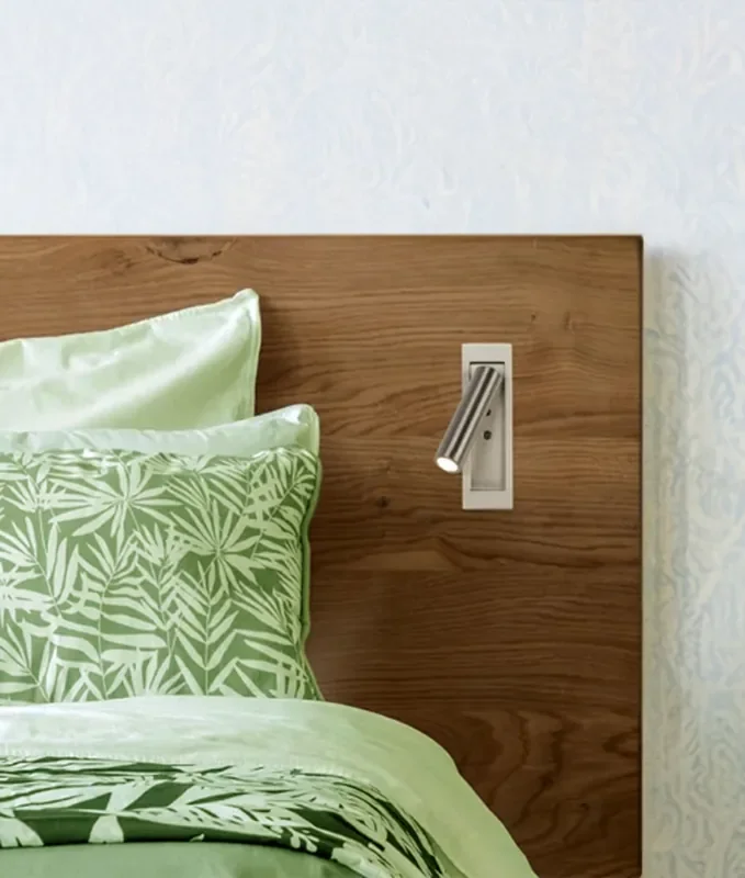 Recessed Swivel LED Spot Light – Black or Nickel