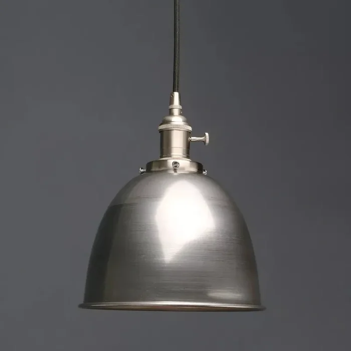 Retro Industrial Iron Lamp Ceiling Light – Vintage Fixture – UK