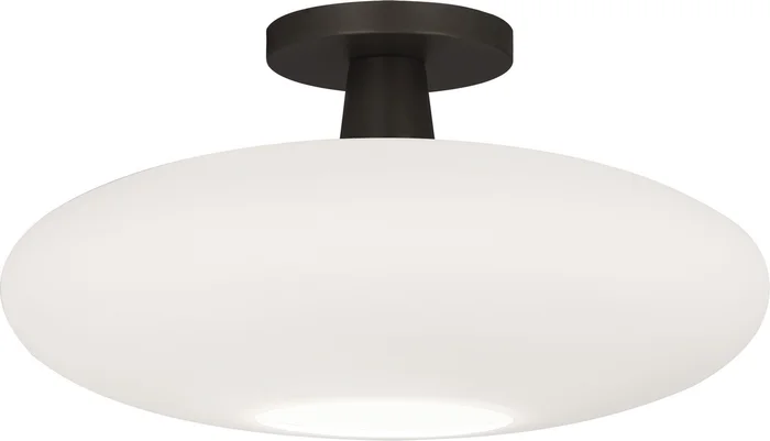 Rico Espinet Ovo One Light Flushmount in Deep Patina Bronze (165|Z2039)