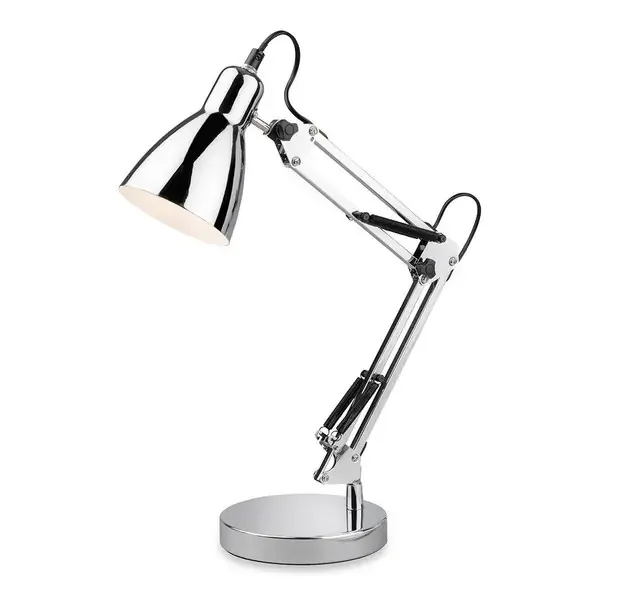 Riley Chrome Adjustable Task Table Lamp