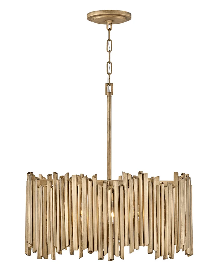 Roca LED Chandelier in Burnished Gold (13|30025BNG)