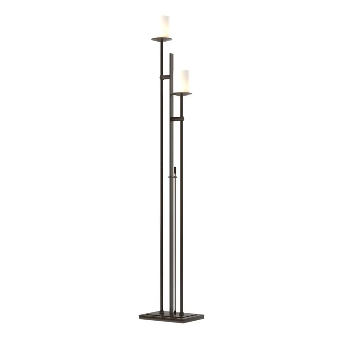 Rook Two Light Floor Lamp in Oil Rubbed Bronze (39|234903-SKT-14-GG0188)