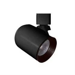 Round Back Track Light – Line Voltage – 50W Max. – 120V – GU10 – Black/Black