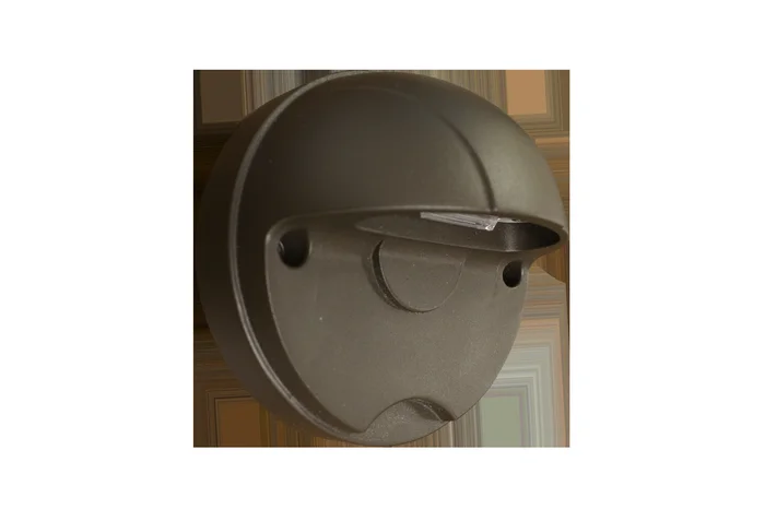 Round LED Step Light, 660 Lumens, 6W, 120-277V, 3000K, or 5000K CCT, Dark Bronze Finish